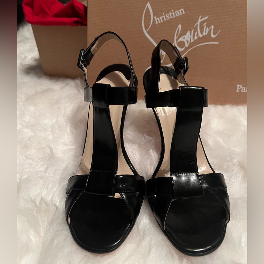 Christian Louboutin T-Strap Sandals